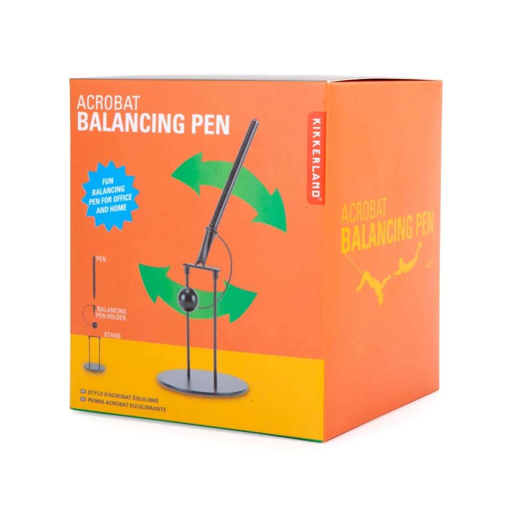 Acrobat balancing pen by Kikkerland