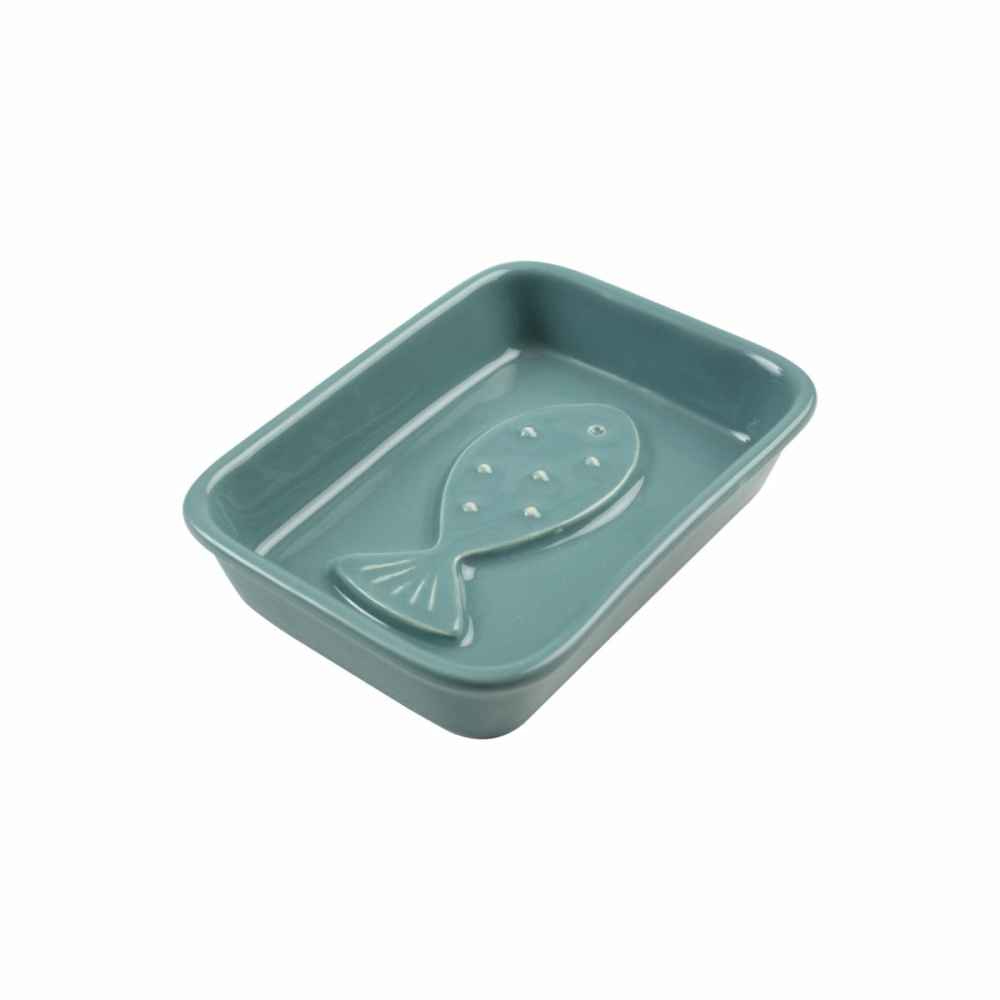ocean fish soap dish by T&G Woodware