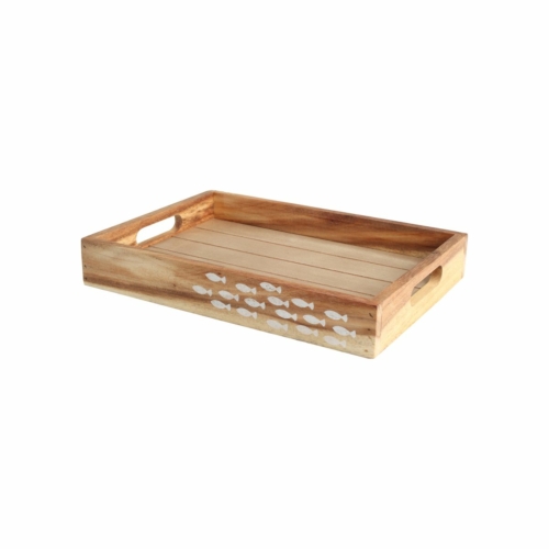 ocean acacia medium crate by T&G Woodware