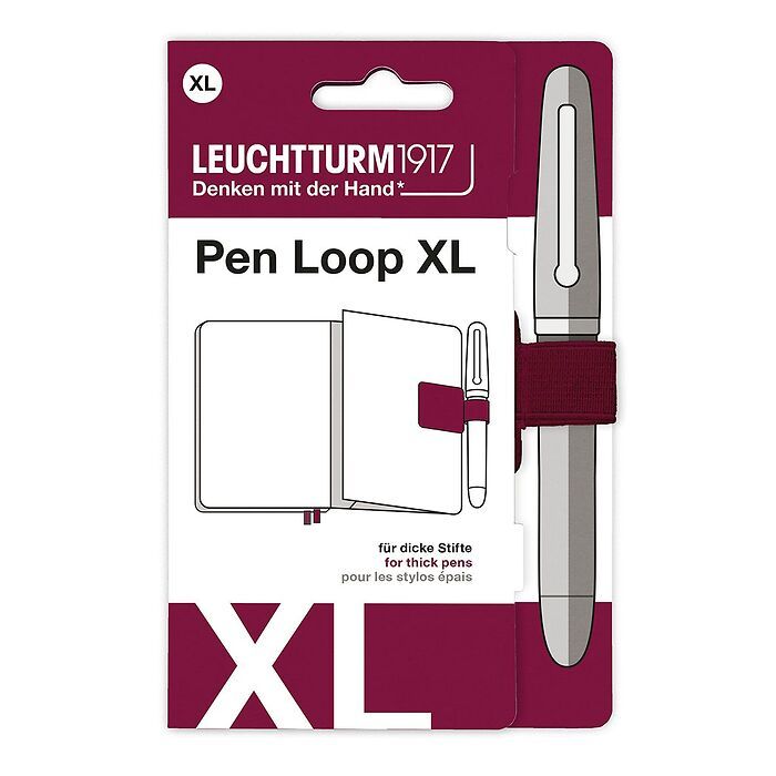 Pen loop XL port red by Leuchtturm1917