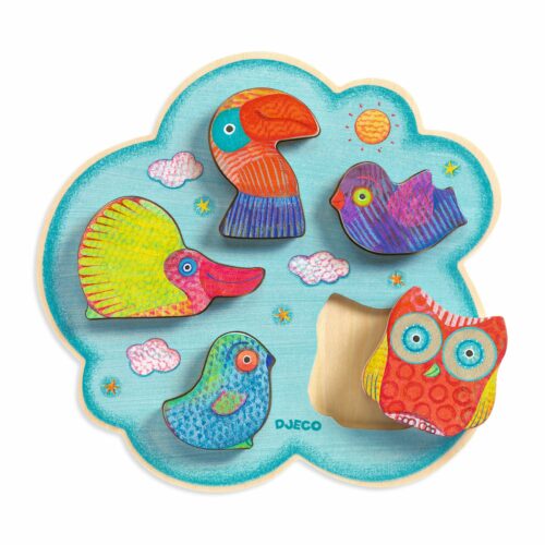 Relief puzzle toucanco by Djeco