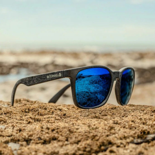 blue mirror sunglasses fitzroy by waterhaul