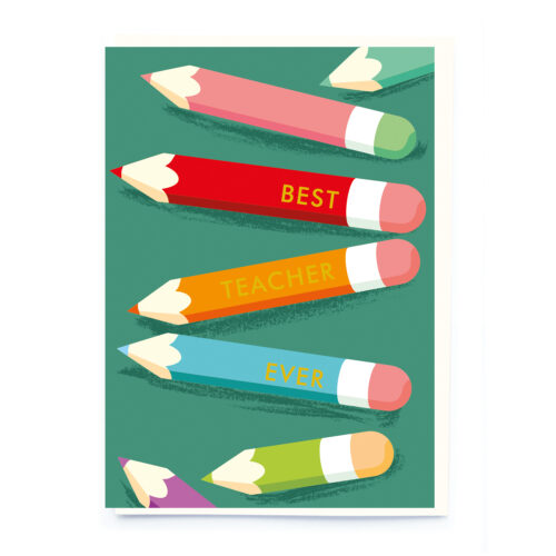 Best Teacher Card by Noi Publishing