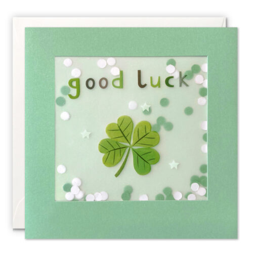 good luck Clover Paper Shakies by James Ellis