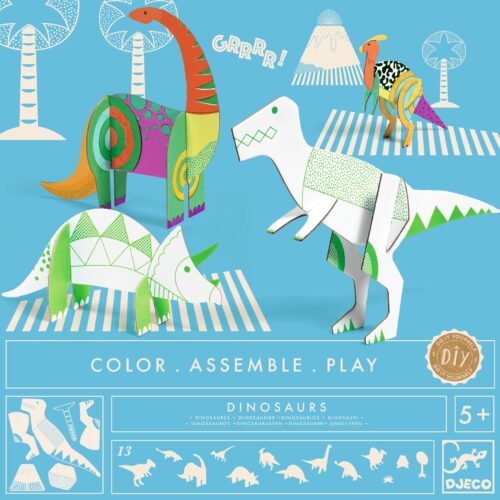 animals kit diy dinosaurs by djeco