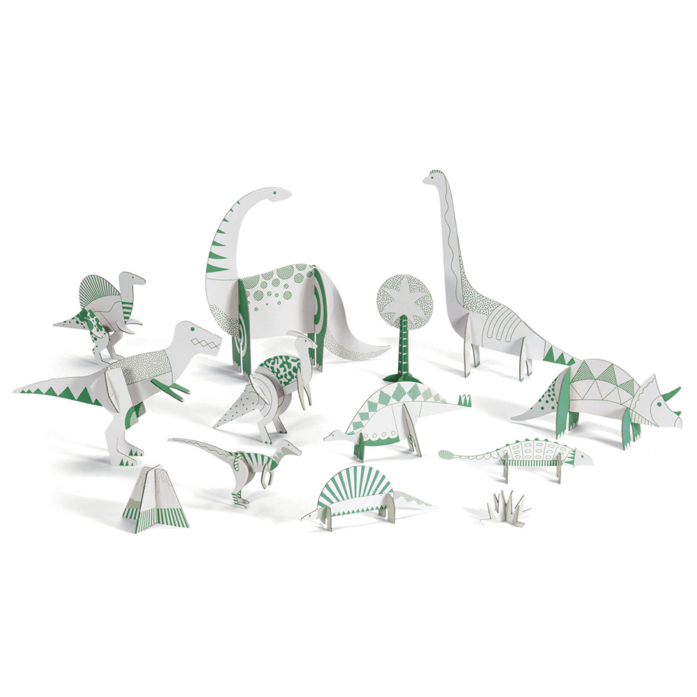 animals kit diy dinosaurs by djeco