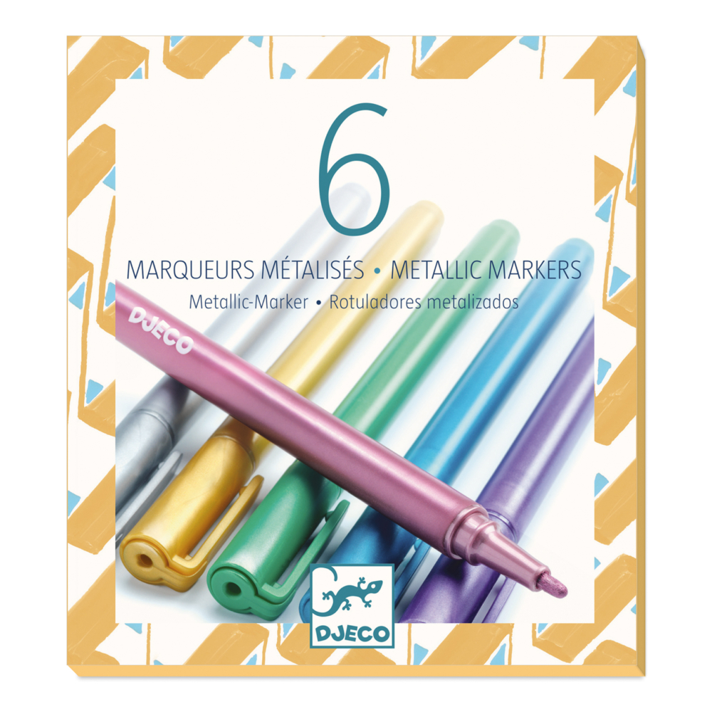Metallic markers by djeco