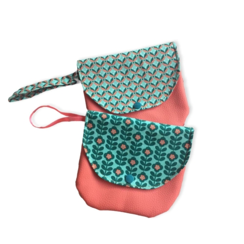 Small clutch purse by La Bidouillerie