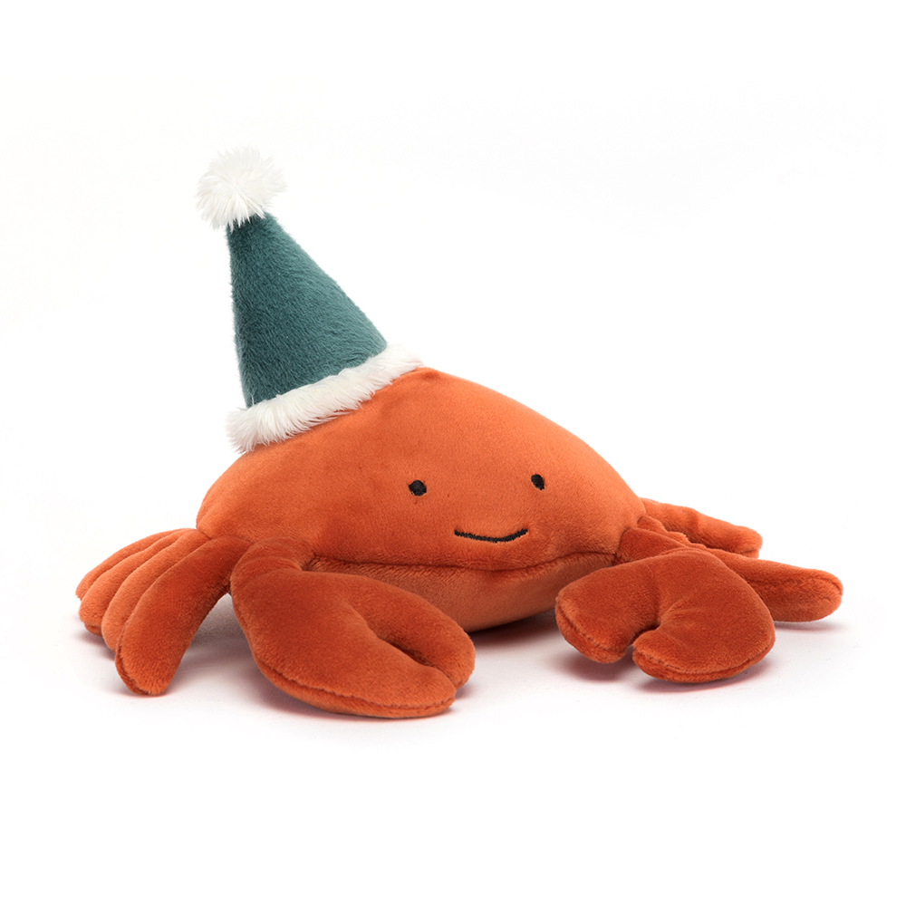 celebration crustacean crab by jellycat