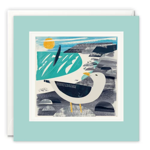 Gull card by James Ellis