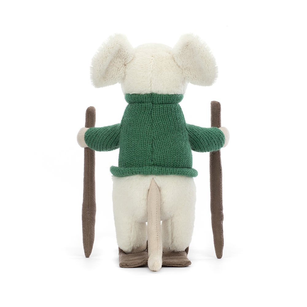 merry mouse skiing by jellycat