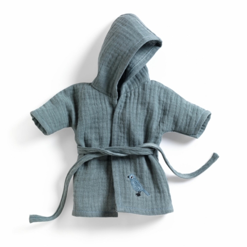 bathrobe outfit for baby doll by Poméa for Djeco