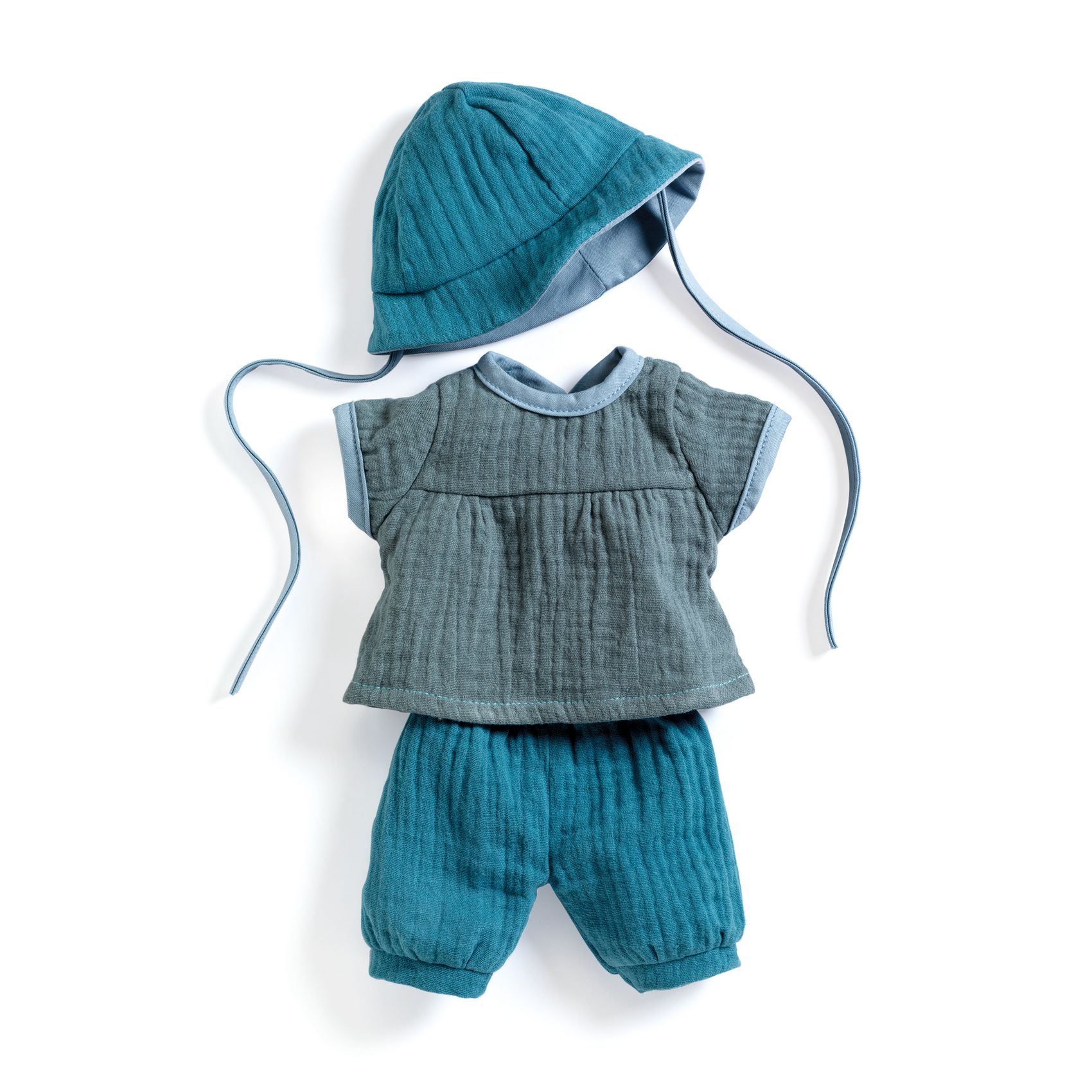 Summer outfit for baby doll Poméa by Djeco