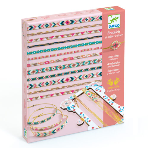 bracelets and loom tiny beads by Djeco