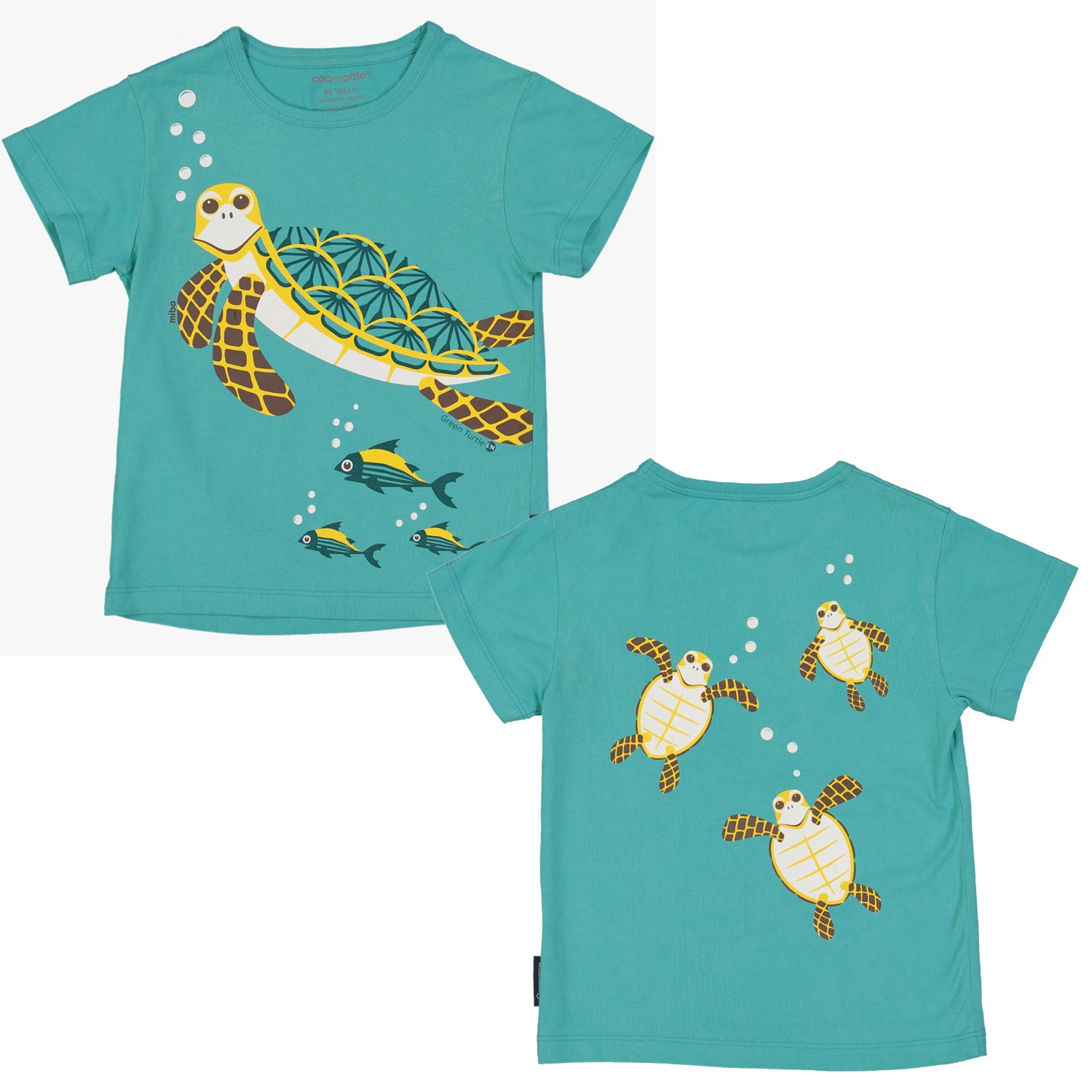 sea animal print T shirt by coq en pate