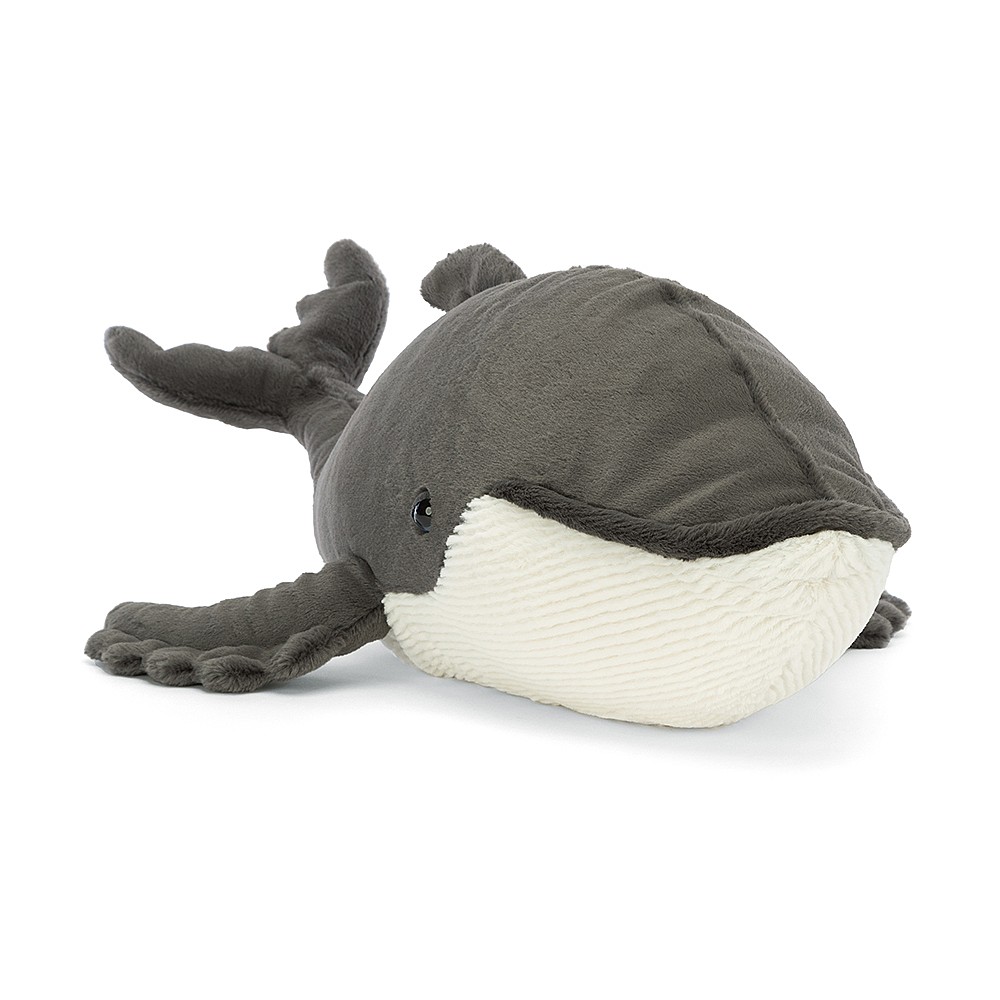 Humphrey humpback whale by jellycat