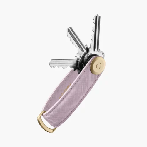 key organiser saffiano leather lilac by orbitkey