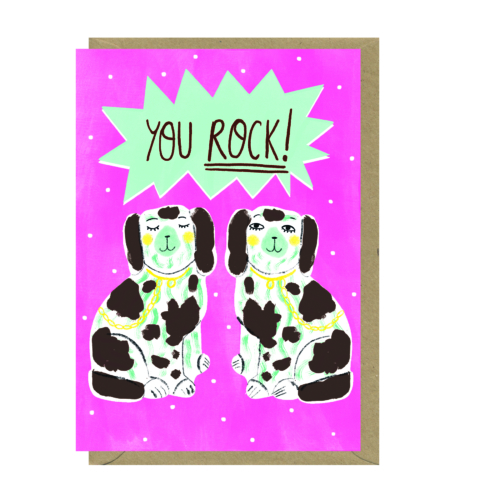 You Rock Card by Amy Hodkin by Earlybird Designs