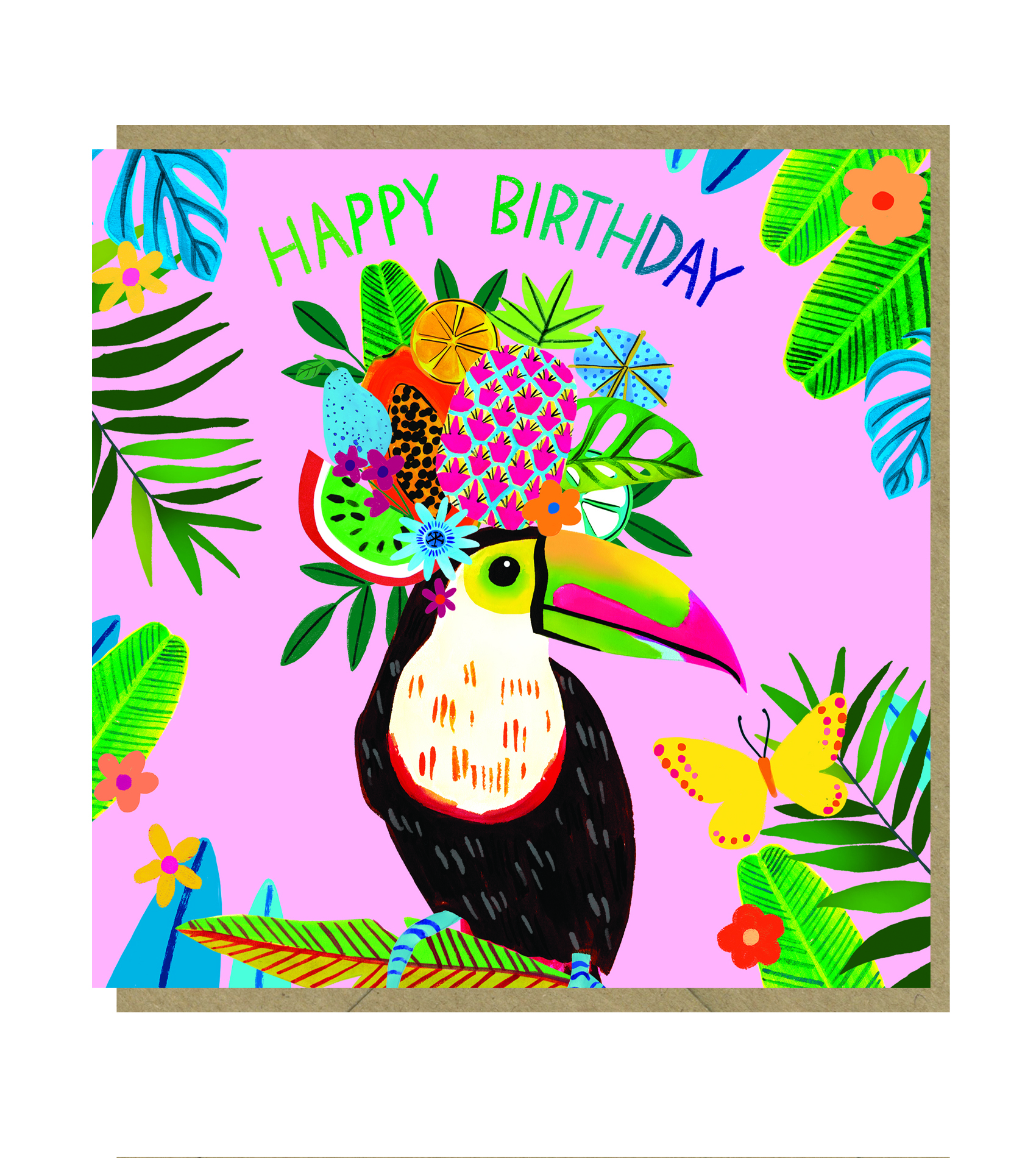 toucan card by buddy & betty for earlybird designs