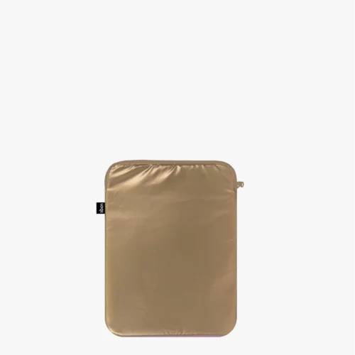 matt metallic laptop sleeve 14 " gold by Loqi
