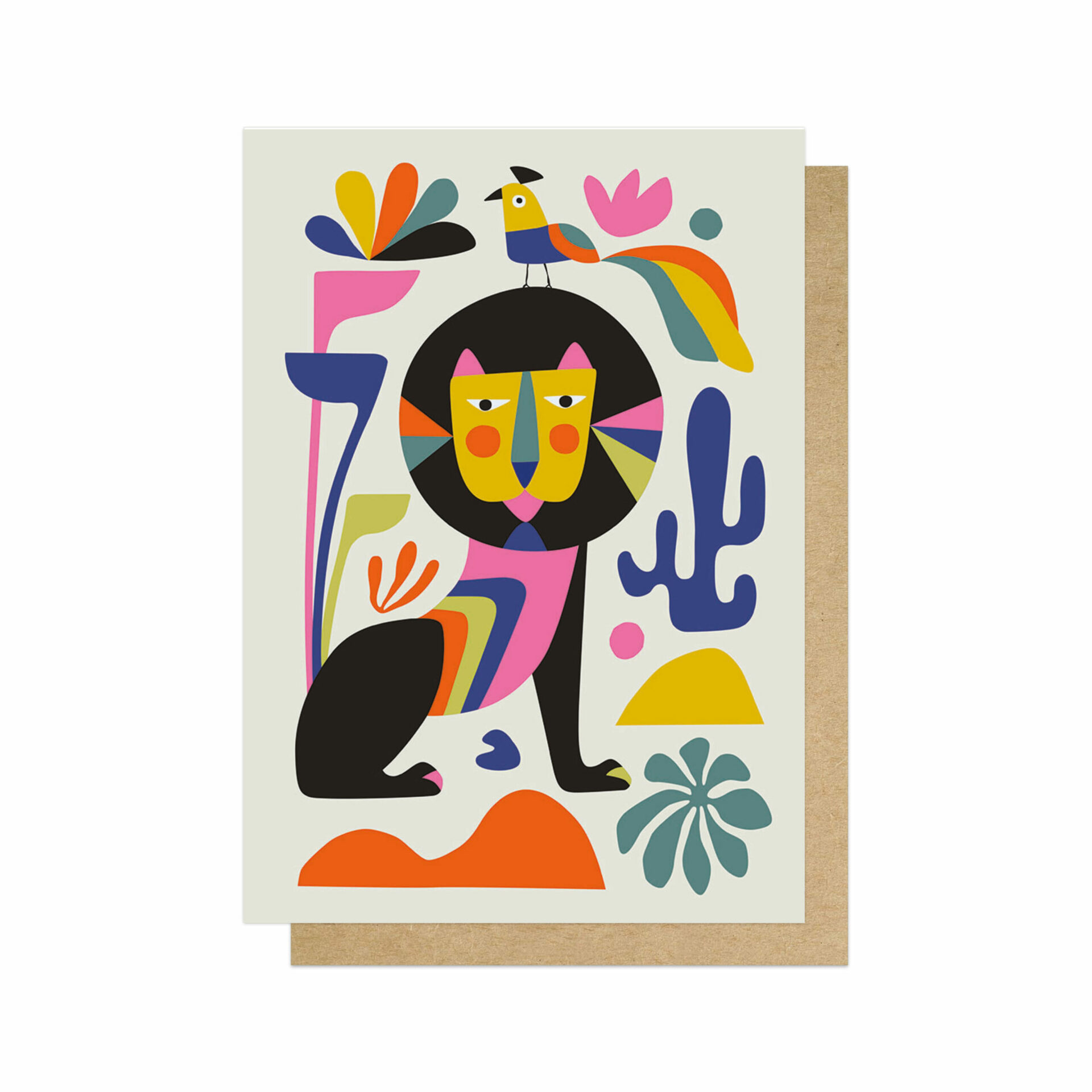 Lion card by EEP
