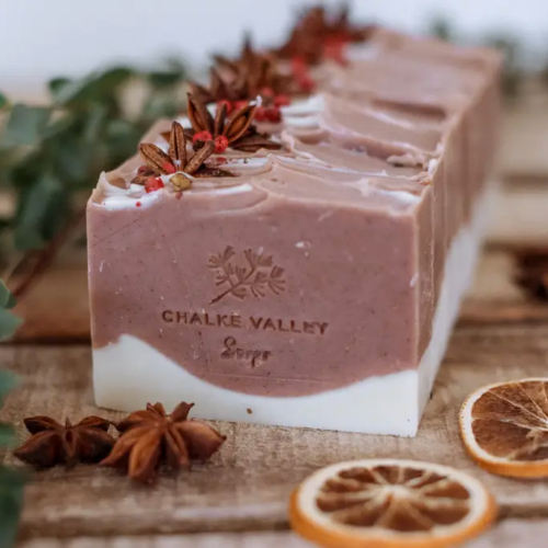 Christmas Spirit Soap by Chalke Valley Soap