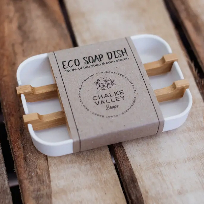 eco soap dish by chalke valley soaps