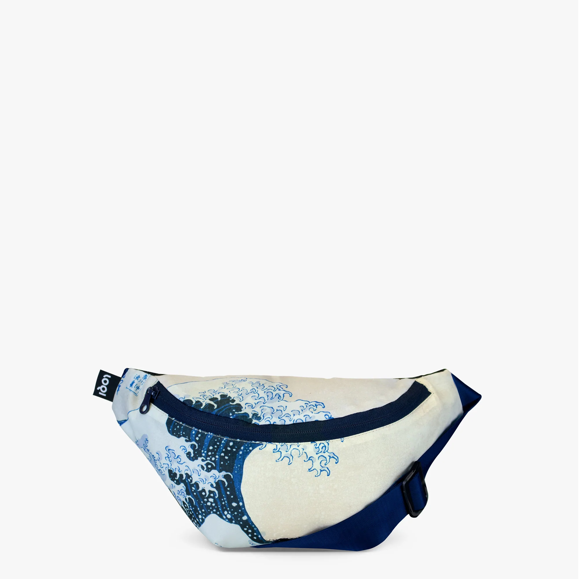 the great wave recycled bumbag by Loqi