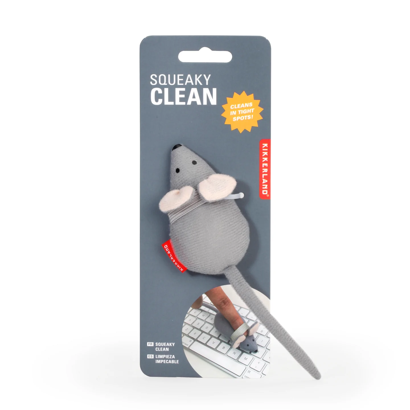 squeaky clean mouse by kikkerland