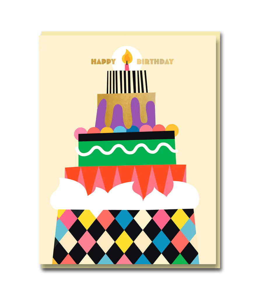 cake tower card by 1973