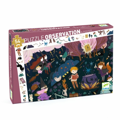 Sorcerer's apprentices observation puzzle by Djeco