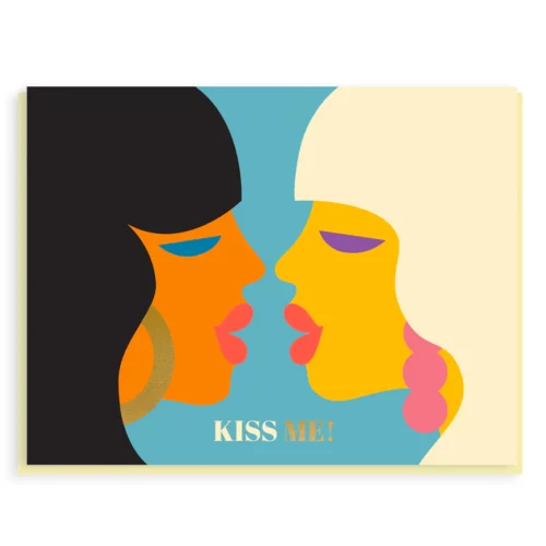kiss me card by 1973
