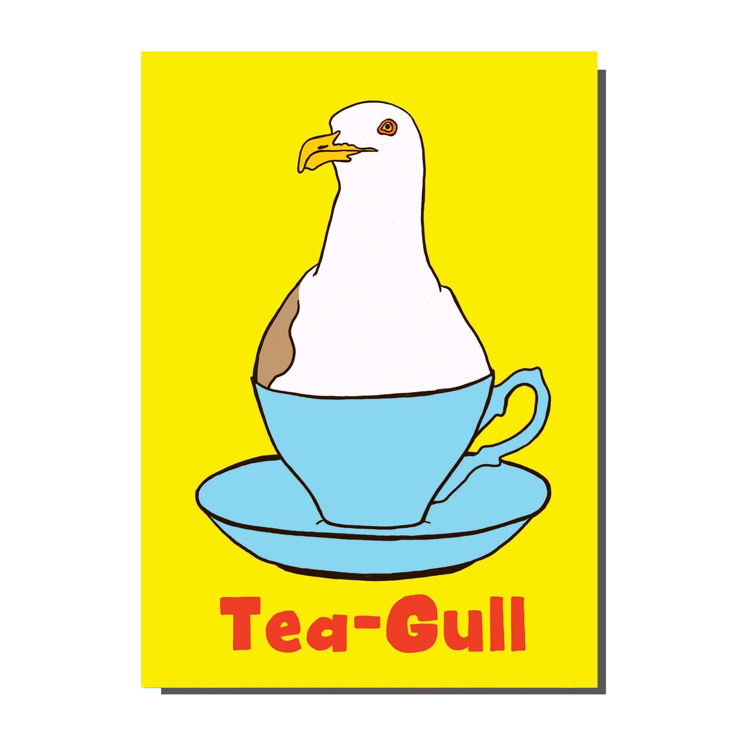 tea gull card by bite your granny