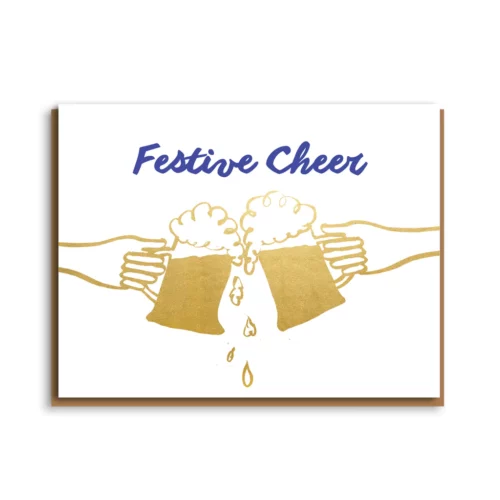 festive cheers card by 1973