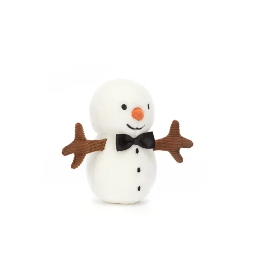festive snowman by jellycat