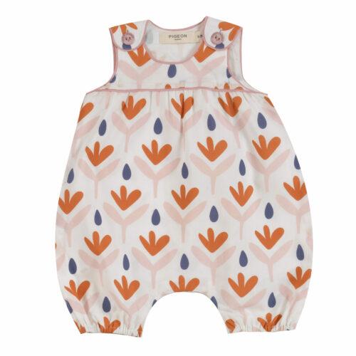 Baby Playsuit Floral By Pigeon Organics SS23