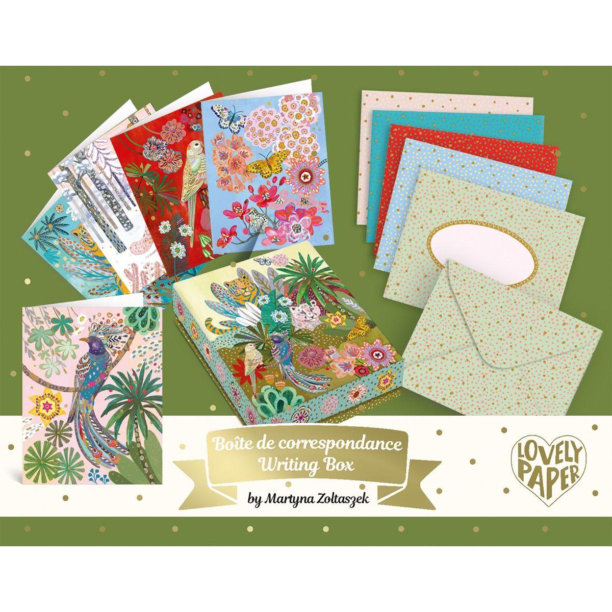 Martyna lovely paper writing set for Djeco