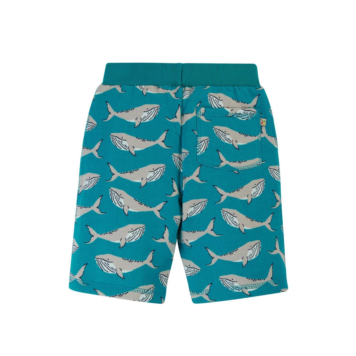 samson printed shorts camper whales back by frugi SS23