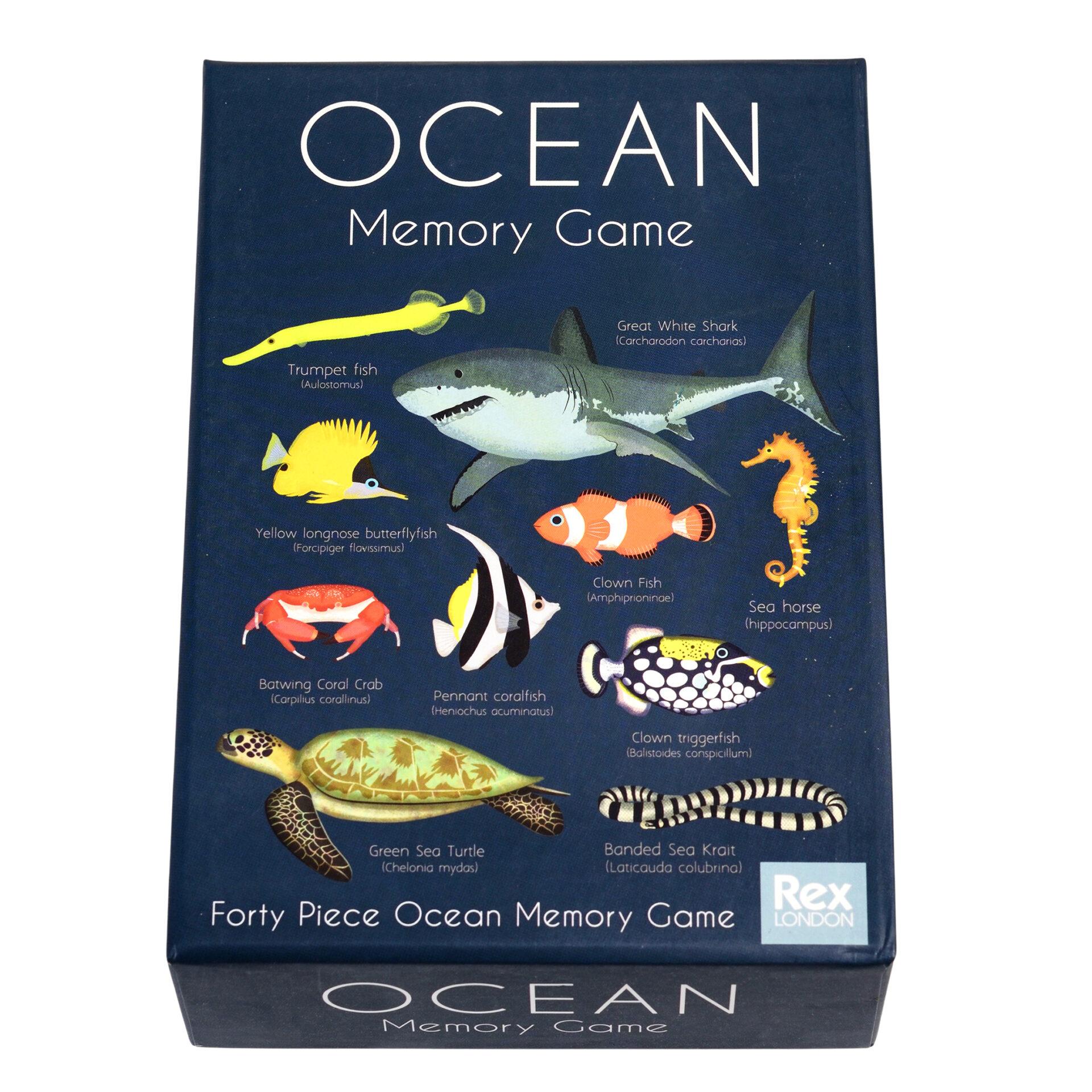 ocean memory game by rex london