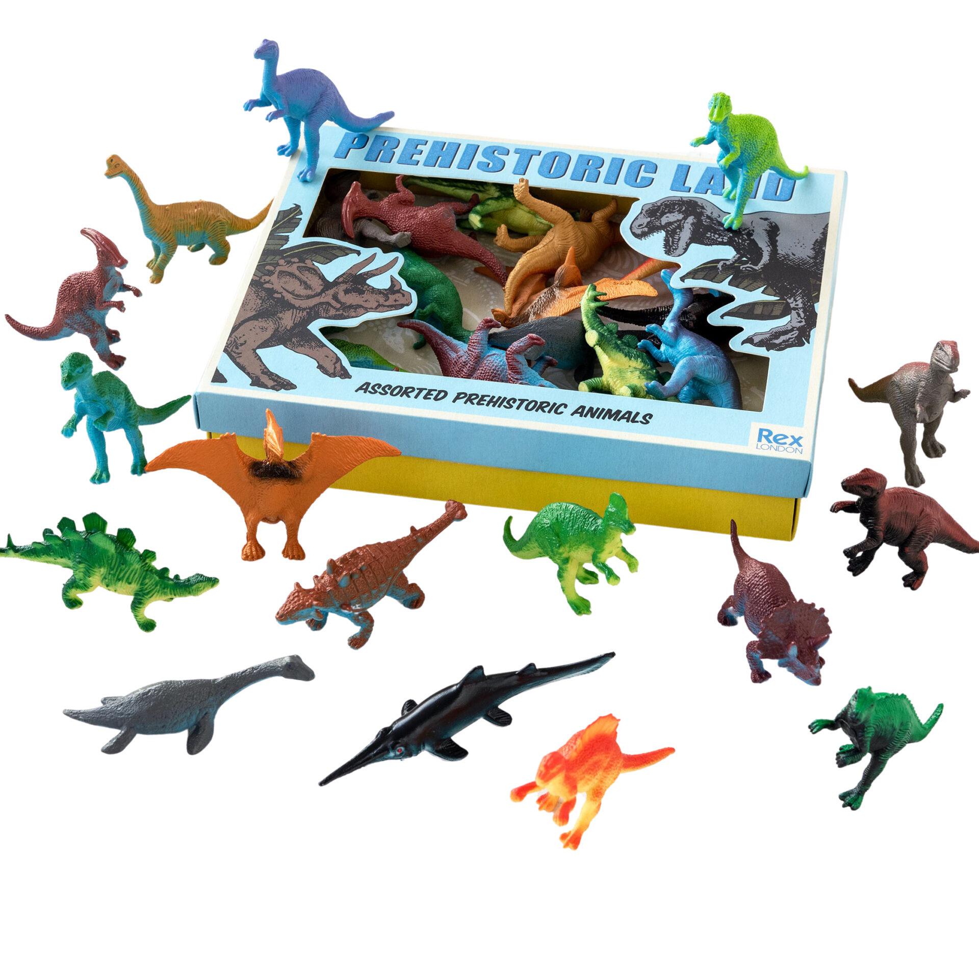 assorted prehistoric animals by rex