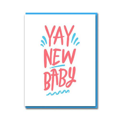 BPBA005 yay new baby card by 1973