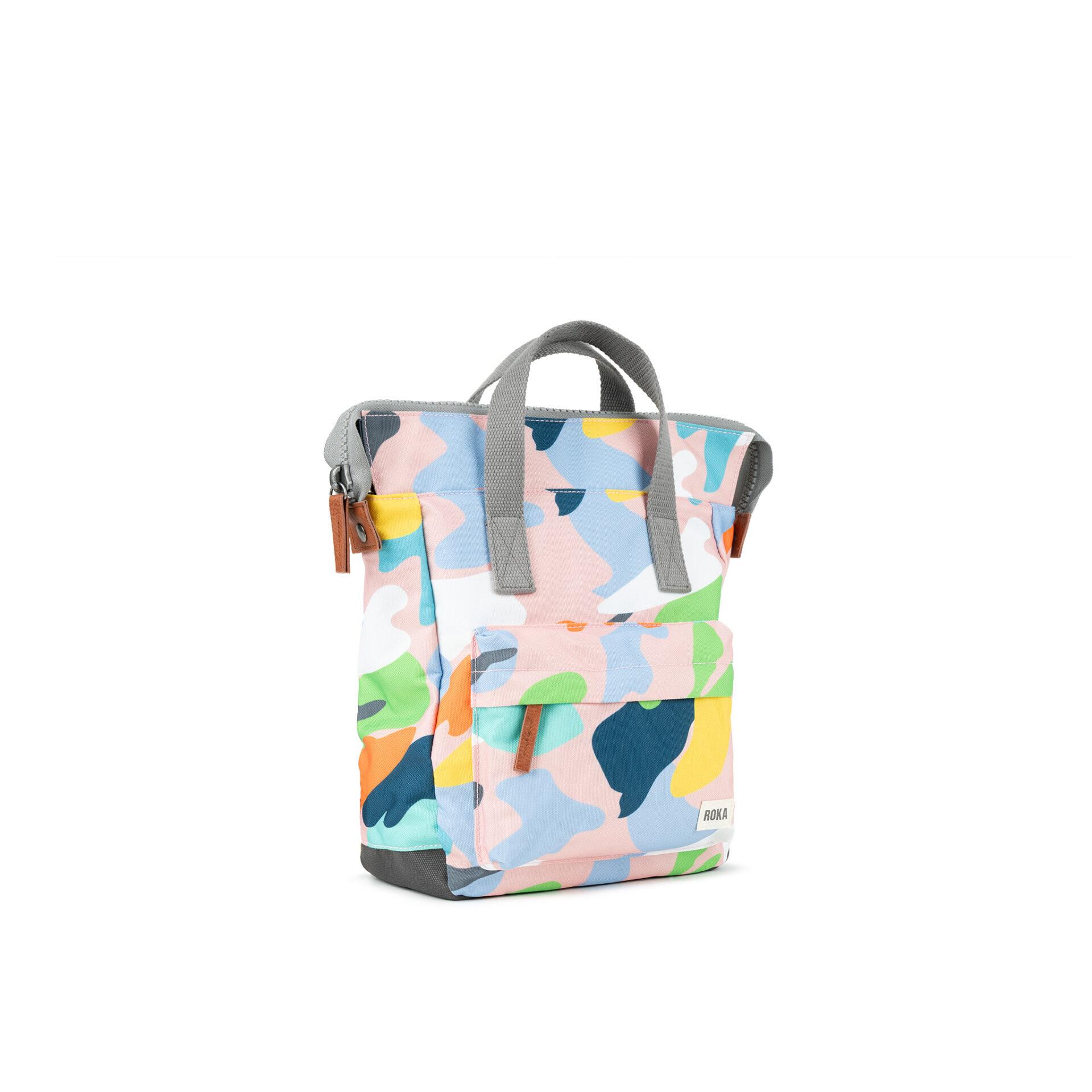 bantry b mellow camo sustainable backpack by roka ss23