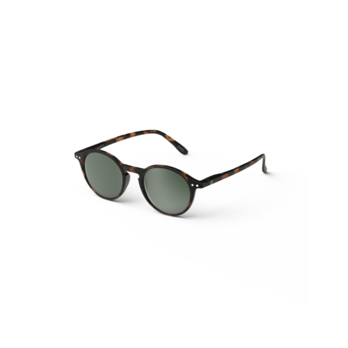 Sunglasses tortoise frame D green lenses by Izipizi