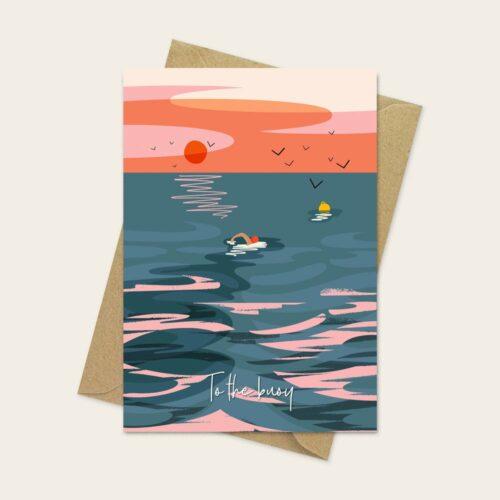 To the buoy card by Onneke
