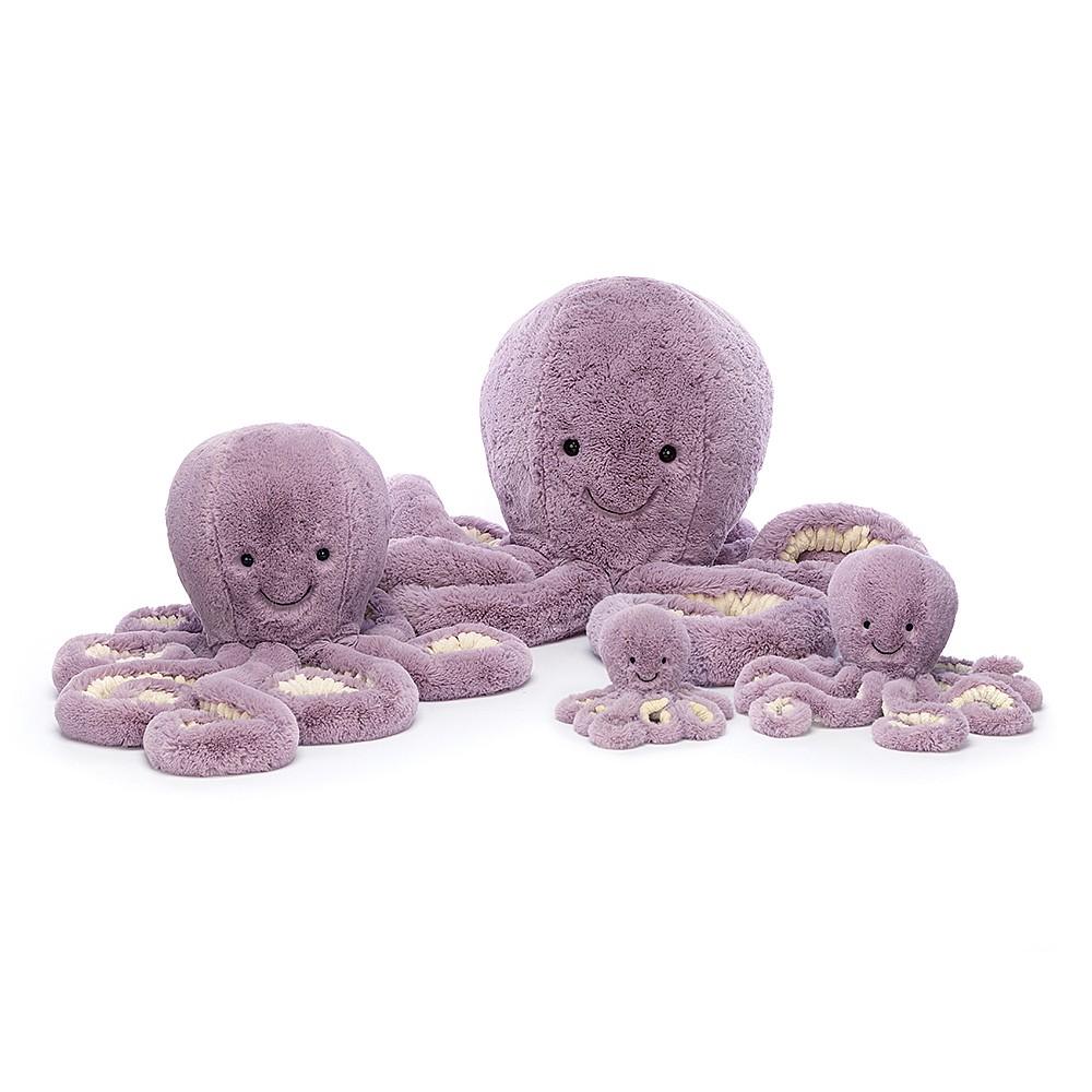 Maya Octopus family by Jellycat