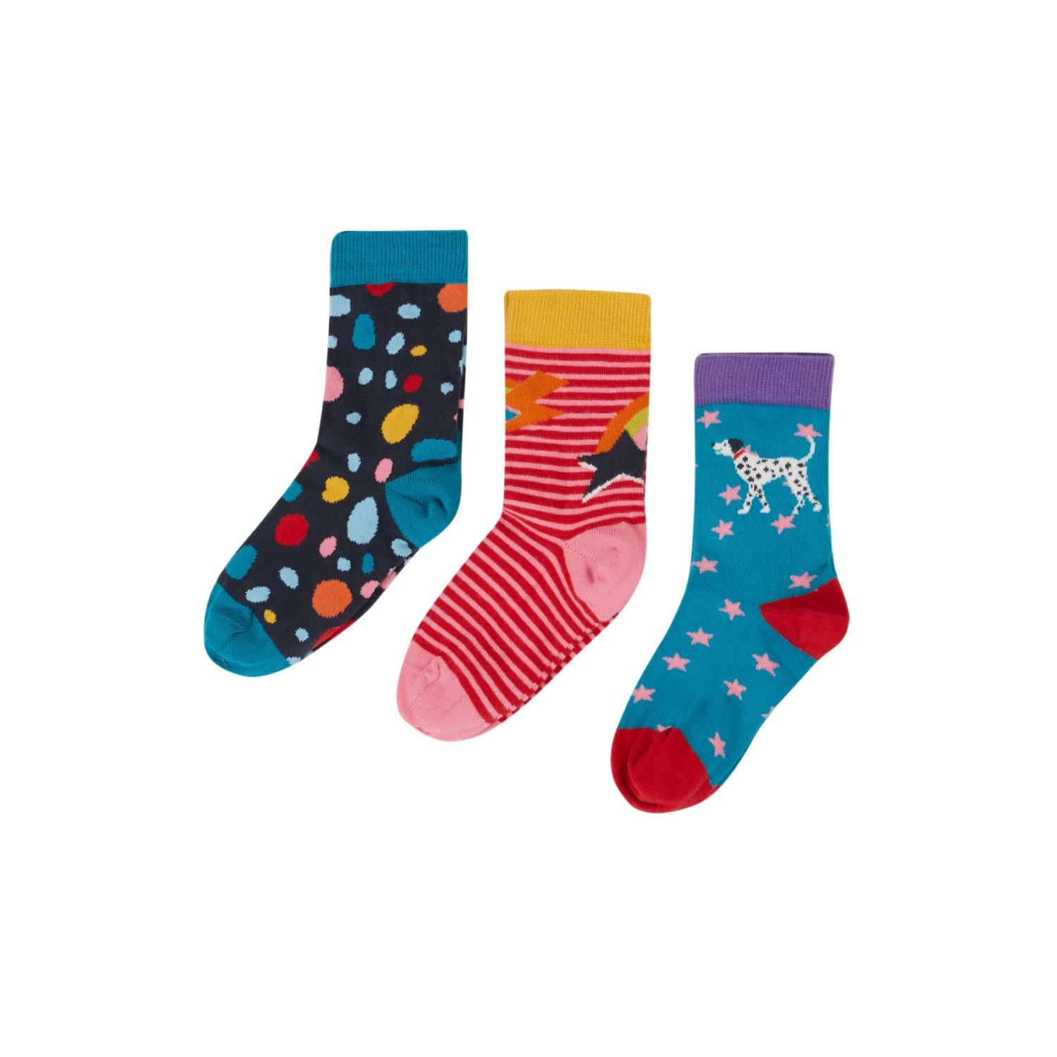 Rock my socks dalamatian spots 3 pack by Frugi