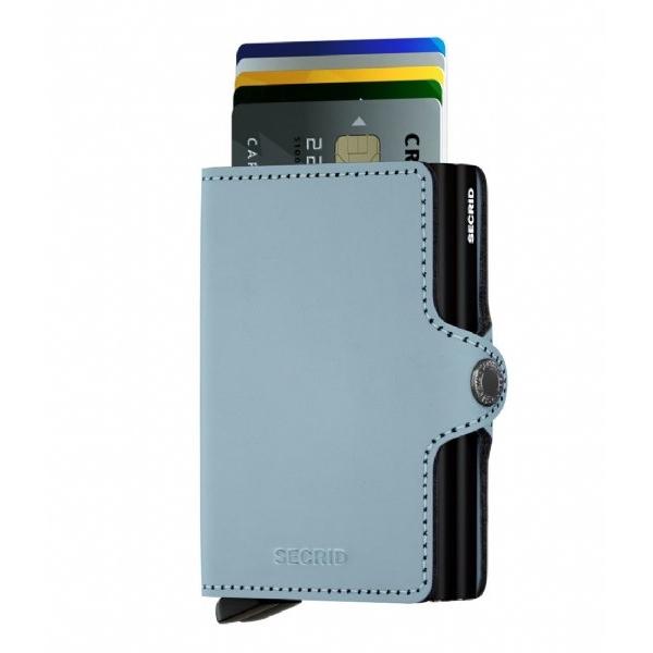 twin wallet matte blue by Secrid
