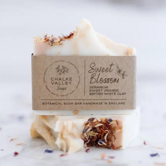 sweet blossom soap by chalke valley soap