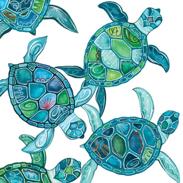 turtles card by heart of a garden
