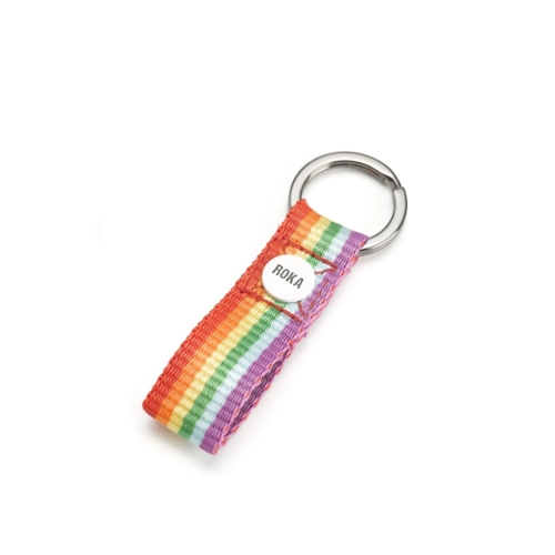 portland rainbow keychain by Roka London